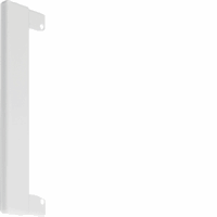 Hager Afsluitstuk rozet BR65 210mm staal RAL9016 wit BR210WK9016 afbeelding 2