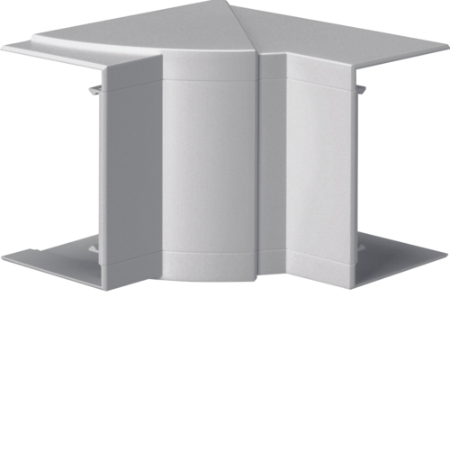 Hager Binnenhoek BR65 HV 100mm var. 85-95° RAL7035 grijs BR651004H7035 afbeelding 2