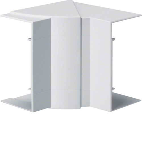 Hager Binnenhoek BR65 HV 130mm var. 85-95° RAL9016 wit BR651304H9016 afbeelding 2