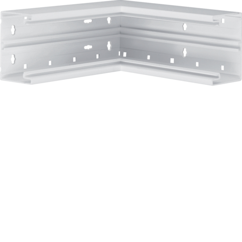 Hager Binnenhoek BR65 PVC 100mm vast 90° RAL7035 grijs BR6510047035 afbeelding 2