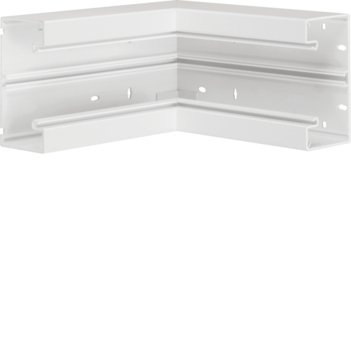Binnenhoek BR65 68x130 RAL9016 verkeerswit afbeelding 2