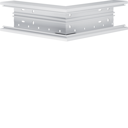 Hager Buitenhoek BR65 PVC 100mm vast 90° RAL7035 grijs BR6510037035 afbeelding 2