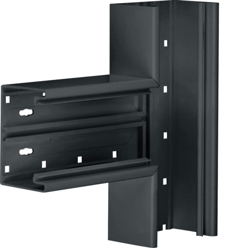 T-stuk BR65 68x100 RAL9011 zwart afbeelding 2