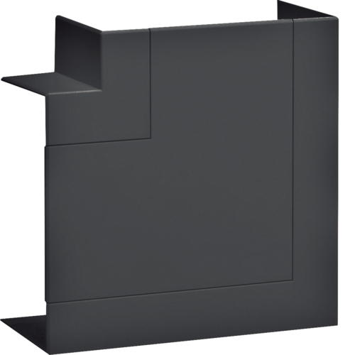 Hager Vlakke hoek BR65 HV 65x130mm, RAL9011 zwart BR651305H9011 afbeelding 2