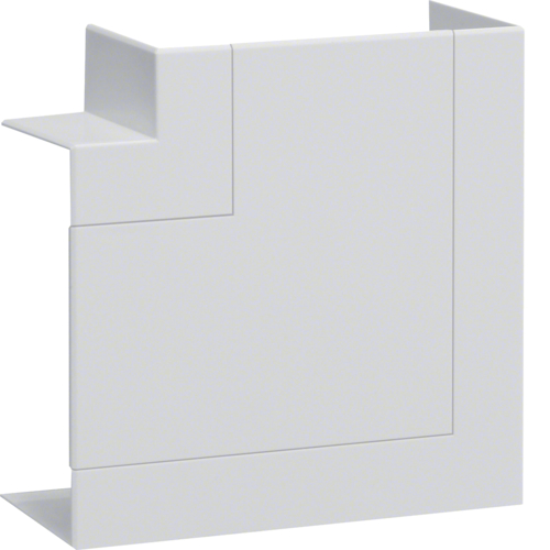 Vlakke hoek BR65 68x130 halogeenvrij RAL9016 wit afbeelding 2
