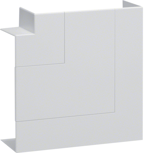 Hager Vlakke hoek BR65 HV 65x170mm, RAL9016 wit BR651705H9016 afbeelding 2