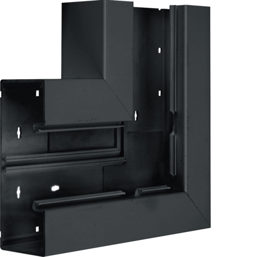 Hager Vlakke hoek BR65 PVC 65x170mm, zwart BR6517059011 afbeelding 2