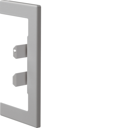 Hager Wandrozet BR65 Staal 65x130mm, RAL7035 grijs BR65130W7035 afbeelding 2