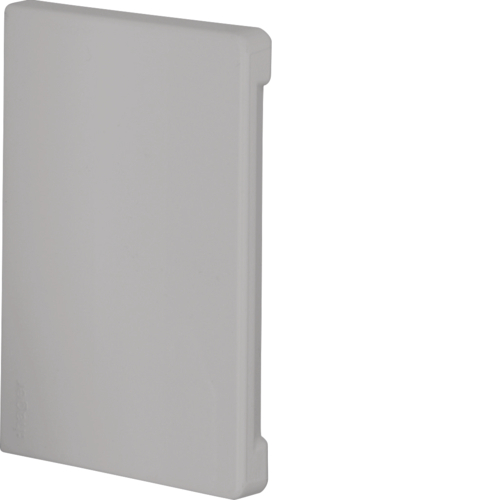 Hager Eindplaat BR65 68x100mm halogeenvrij RAL7035 grijs BR6510067035 afbeelding 2