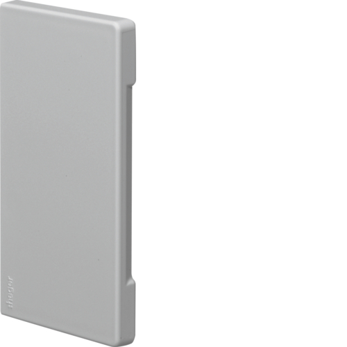 Hager Eindplaat BR65 68x130mm halogeenvrij RAL7035 grijs BR6513067035 afbeelding 2