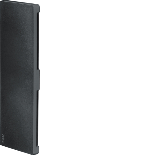 Hager Eindplaat BR65 68x210mm halogeenvrij RAL9011 zwart BR652106D9011 afbeelding 2