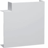 Hager Vlakke hoek BR65 HV 65x210mm, RAL9016 wit BR652105H9016 afbeelding 2
