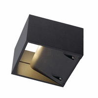 Wandarmatuur Logs Wall Antraciet 1Xled 3000K afbeelding 2