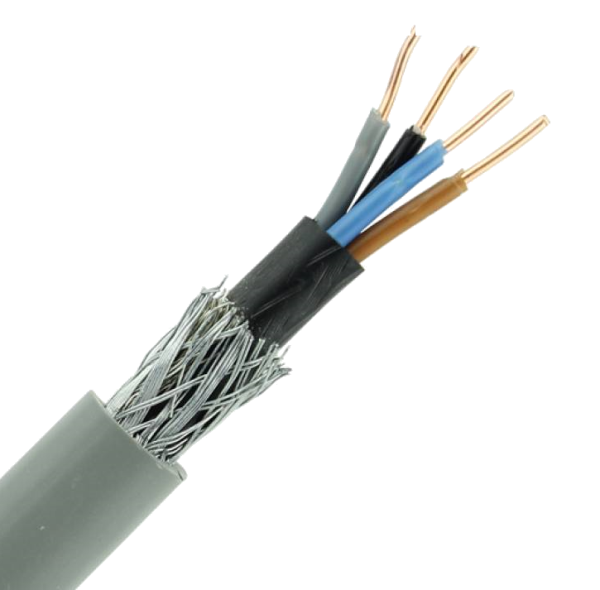 Grondkabel VO-YMvKas 4x2,5mm² Dca-s2,d2,a3 50m