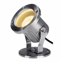 Spot GU10 RVS kantelb montageplaat IP55 opbouw afbeelding 2