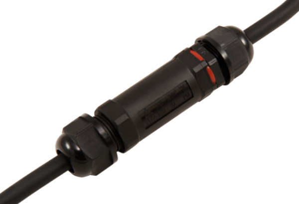 Overgangsmof 5p 0,5-4mm² IP68 schroef/wartel zwart afbeelding 4