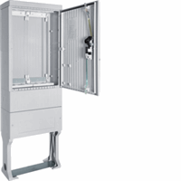 Hager Polyester verdeelkast met sokkel, 1710x583x277mm ZAL52US afbeelding 2