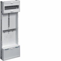 Hager Inbouwunit, H=750 mm 1-veld met meterbord ZU11