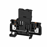 Fuse terminal, PUSH IN, 4 mm², 36 V, 6.3 A, G-Si. afbeelding 2