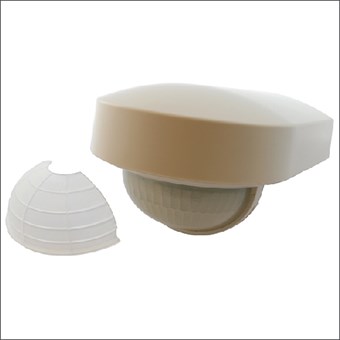 Bewegingsmelder PIR 230V 2300W IP54 mat wit afbeelding 2