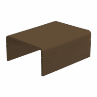 CANALIT Systeem25 eindstuk 25x13mm bruin afbeelding 2