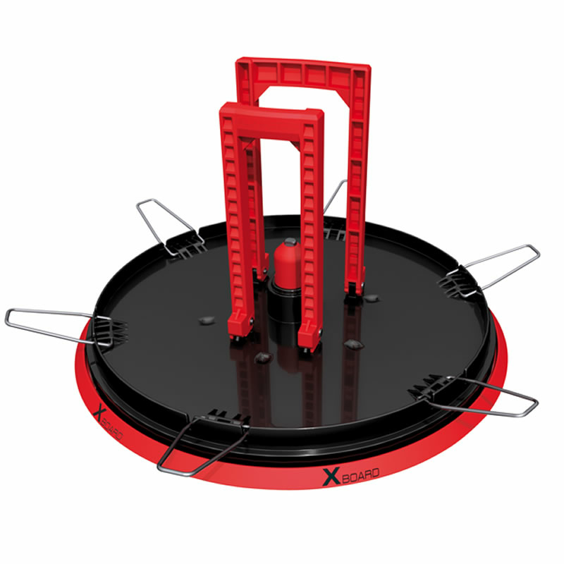 Runpotec XB500 kabelafroller multifuncioneel X-Board tot 800KG voor kabel, flexbuis en snoer (10136)