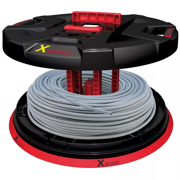 Runpotec XB500 kabelafroller multifuncioneel X-Board tot 800KG voor kabel, flexbuis en snoer (10136)