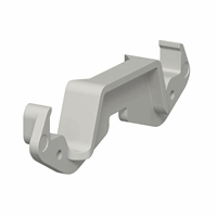 Kabelklem voor wandgoot PVC lichtgrijs KL80A afbeelding 2