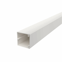 Leidingkanaal 60x60mm RAL9010 2m afbeelding 2