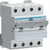 Hager Aardlekautomaat 4-P 6A C-kar. 6kA, 30mA kl.A ADM456G afbeelding 2