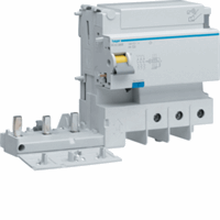 Hager Aardlekelement 3-P 125A 30mA klasse HI BDH380E afbeelding 2