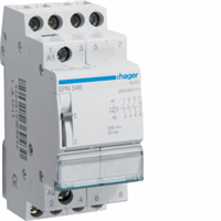 Hager Impulsrelais 3m+1v 230VAC/230VAC+110VDC 16A EPN546 afbeelding 2