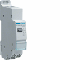 Hager Impulsrelais electronisch 1m 230VAC/230VAC 16A EPS410B afbeelding 2