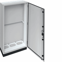 Hager Verdeler 800x1700x275mm+100mm IP55 klasse I grijs FR13E1 afbeelding 2