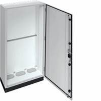 Hager Verdeler 800x1700x275mm+100mm IP55 klasse II grijs FR13S1 afbeelding 2