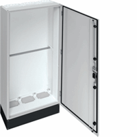 Hager Verdeler 800x1700x275mm+200mm IP55 klasse II grijs FR13S2 afbeelding 2