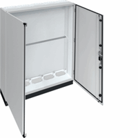 Hager Verdeler 1300x1700x275+100mm IP55 klasse II grijs FR15S1 afbeelding 2