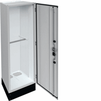 Hager Verdeler 550x1850x400mm+200mm IP55 klasse II grijs FR22H2 afbeelding 2