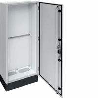 Hager Verdeler 550x1850x275mm+200mm IP55 klasse II grijs FR22S2 afbeelding 2