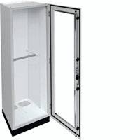 Hager Verdeler 550x1850x400+100mm tr.d.IP55 kl.II grijs FR22U1 afbeelding 2