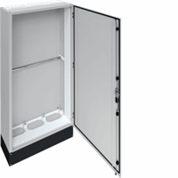 Hager Verdeler 800x1850x275mm+200mm IP55 klasse I grijs FR23E2 afbeelding 2