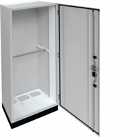 Hager Verdeler 800x1850x400mm+100mm IP55 klasse I grijs FR23G1 afbeelding 2