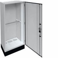 Hager Verdeler 800x1850x400mm+200mm IP55 klasse I grijs FR23G2 afbeelding 2