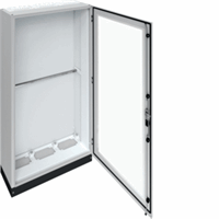 Hager Verdeler 800x1850x275+100mm tr.d.IP55 kl.II grijs FR23L1 afbeelding 2