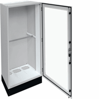 Hager Verdeler 800x1850x400+200mm tr.d. IP55 kl.I grijs FR23V2 afbeelding 2