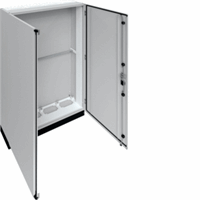 Hager Verdeler 1050x1850x275+100mm IP55 klasse I grijs FR24E1 afbeelding 2