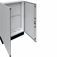 Hager Verdeler 1050x1850x275+200mm IP55 klasse I grijs FR24E2 afbeelding 2
