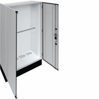 Hager Verdeler 1050x1850x400+200mm IP55 klasse II grijs FR24H2 afbeelding 2