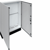 Hager Verdeler 1050x1850x275+200mm IP55 klasse II grijs FR24S2 afbeelding 2