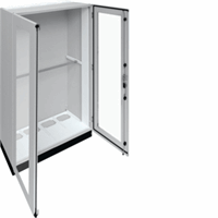 Hager Verdeler 1050x1850x400+100mm tr.d. IP55 kl.I grijs FR24V1 afbeelding 2